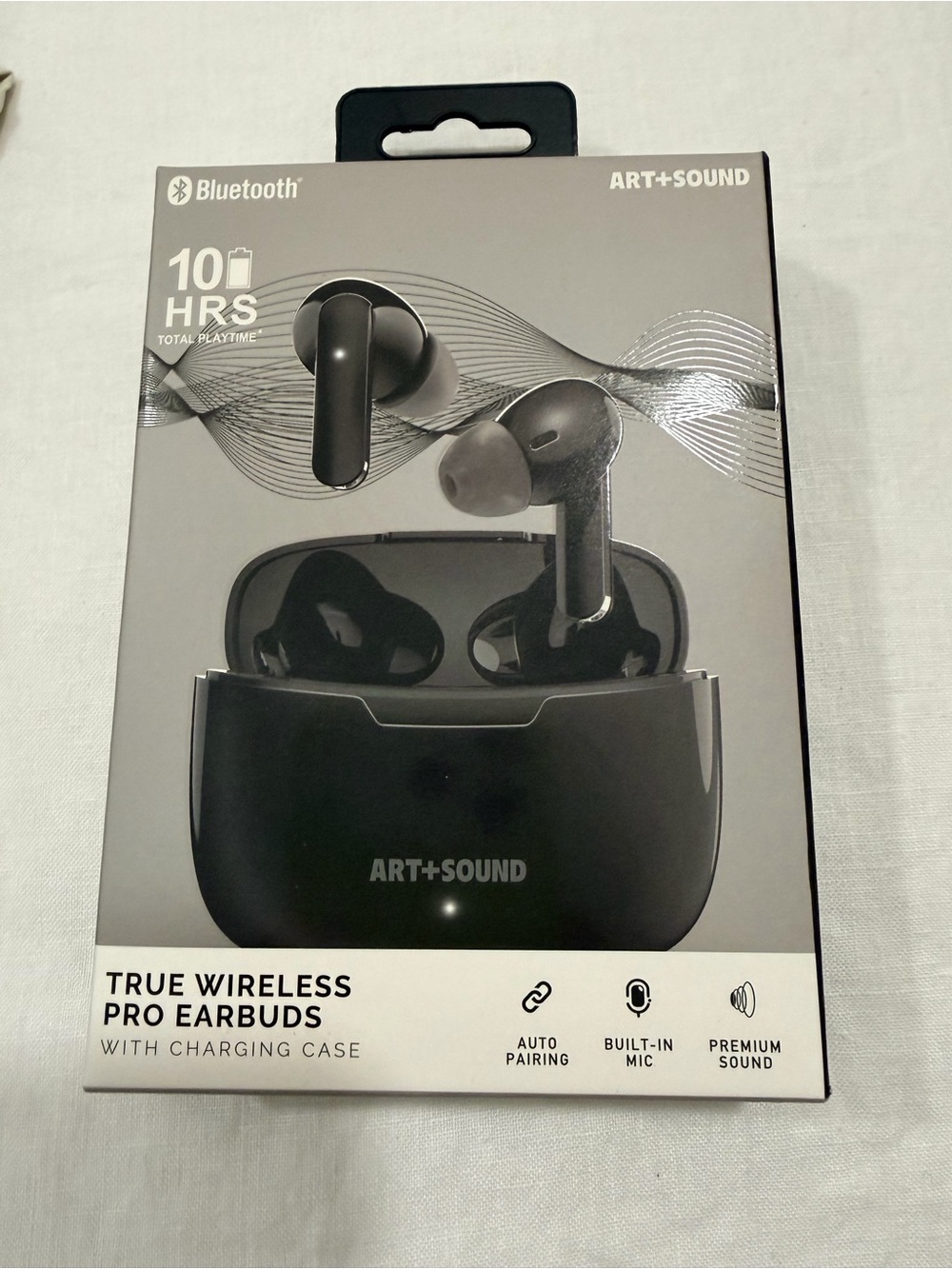 True Wireless Pro Earbuds - Black